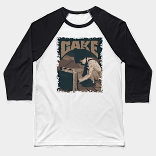 Cake Vintage Radio Baseball T-Shirt